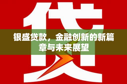 扶绥银盛贷款，金融创新的新篇章与未来展望