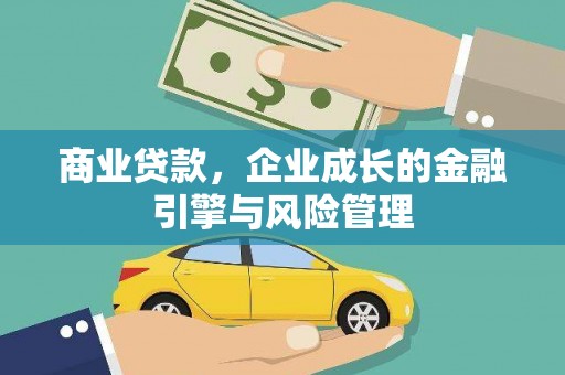 扶绥商业贷款，企业成长的金融引擎与风险管理