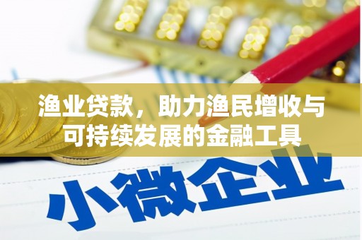 扶绥渔业贷款，助力渔民增收与可持续发展的金融工具