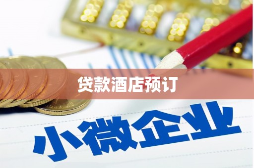 扶绥贷款酒店预订