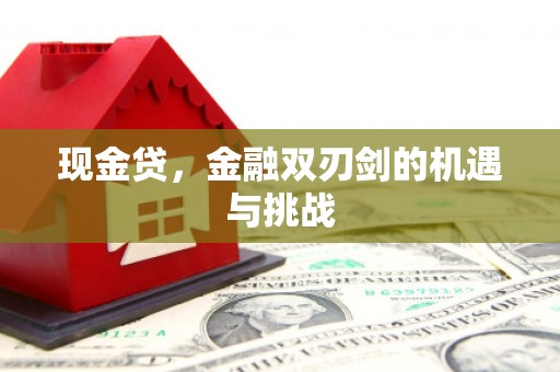 扶绥现金贷，金融双刃剑的机遇与挑战