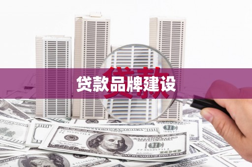 扶绥贷款品牌建设