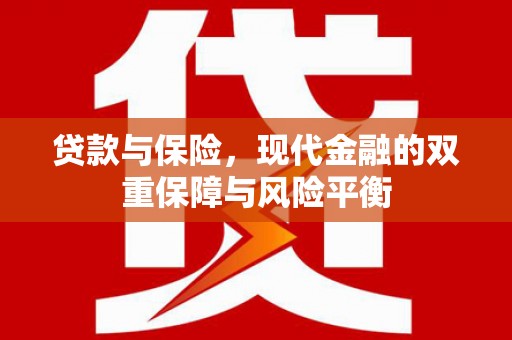 扶绥贷款与保险，现代金融的双重保障与风险平衡