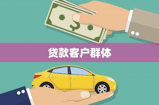 扶绥贷款客户群体