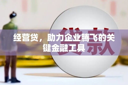 扶绥经营贷，助力企业腾飞的关键金融工具