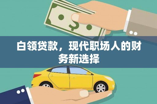 扶绥白领贷款，现代职场人的财务新选择
