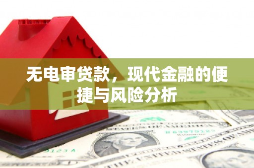 扶绥无电审贷款，现代金融的便捷与风险分析