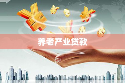扶绥养老产业贷款