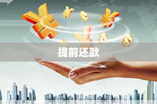 扶绥提前还款