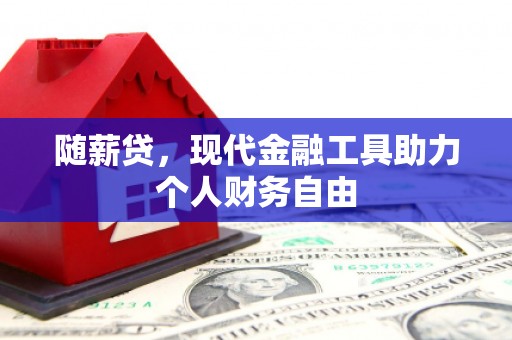 扶绥随薪贷，现代金融工具助力个人财务自由