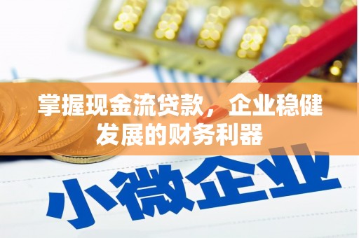 扶绥掌握现金流贷款，企业稳健发展的财务利器
