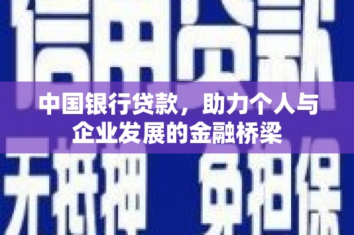 扶绥中国银行贷款，助力个人与企业发展的金融桥梁