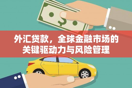 扶绥外汇贷款，全球金融市场的关键驱动力与风险管理