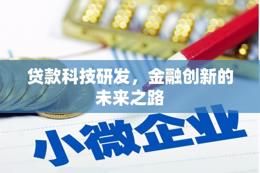扶绥贷款科技研发，金融创新的未来之路