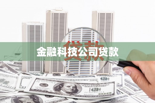 扶绥金融科技公司贷款