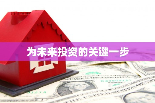 扶绥为未来投资的关键一步