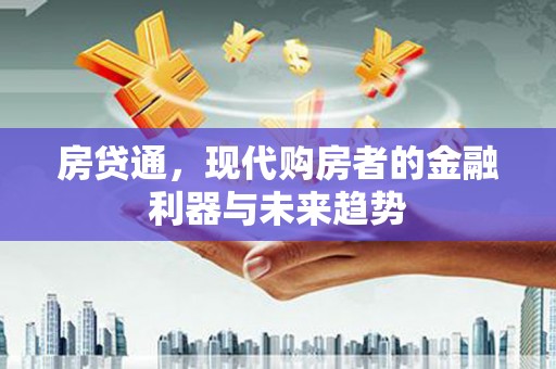 扶绥房贷通，现代购房者的金融利器与未来趋势
