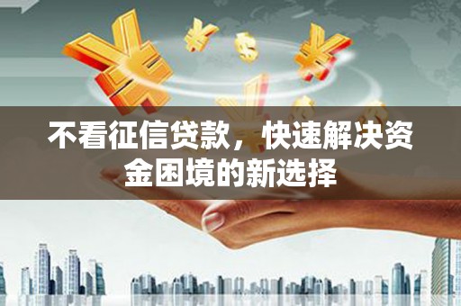 扶绥不看征信贷款，快速解决资金困境的新选择
