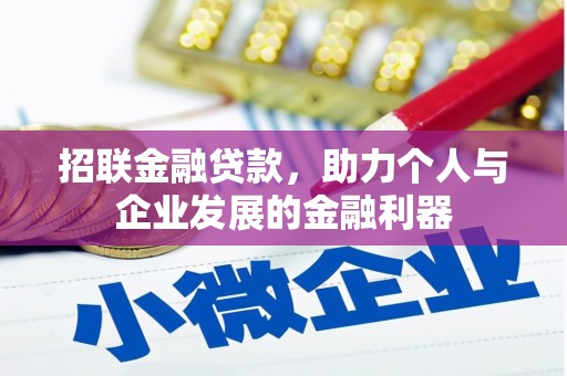 扶绥招联金融贷款，助力个人与企业发展的金融利器
