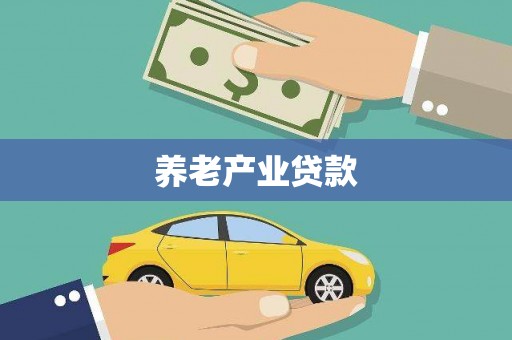 扶绥养老产业贷款