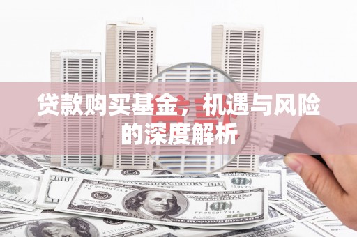 扶绥贷款购买基金，机遇与风险的深度解析