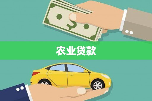 扶绥农业贷款