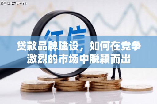 扶绥贷款品牌建设，如何在竞争激烈的市场中脱颖而出