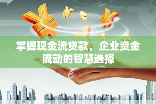 扶绥掌握现金流贷款，企业资金流动的智慧选择