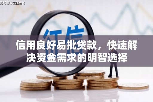 扶绥信用良好易批贷款，快速解决资金需求的明智选择