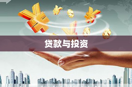 扶绥贷款与投资