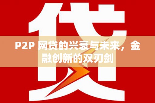扶绥P2P 网贷的兴衰与未来，金融创新的双刃剑