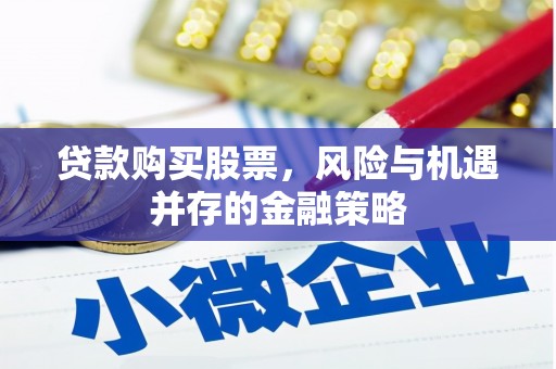 扶绥贷款购买股票，风险与机遇并存的金融策略