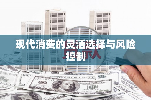 扶绥现代消费的灵活选择与风险控制
