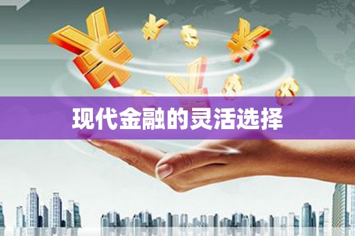 扶绥现代金融的灵活选择