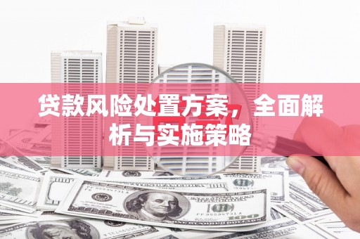扶绥贷款风险处置方案，全面解析与实施策略