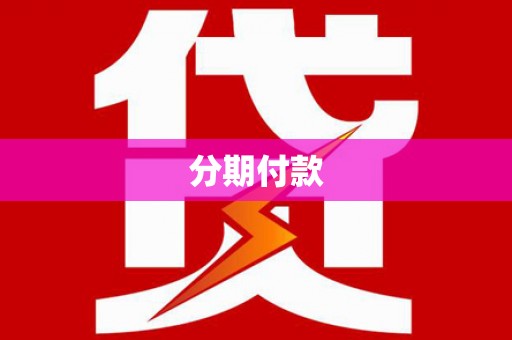 扶绥分期付款