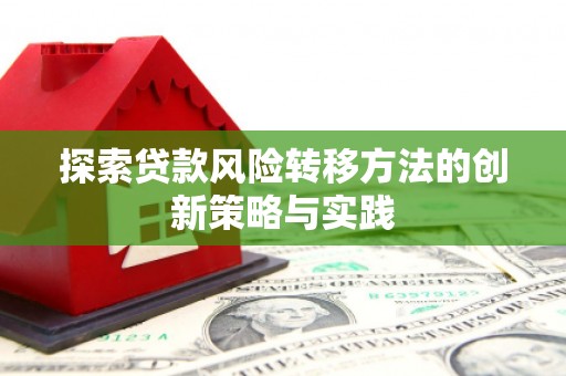 扶绥探索贷款风险转移方法的创新策略与实践