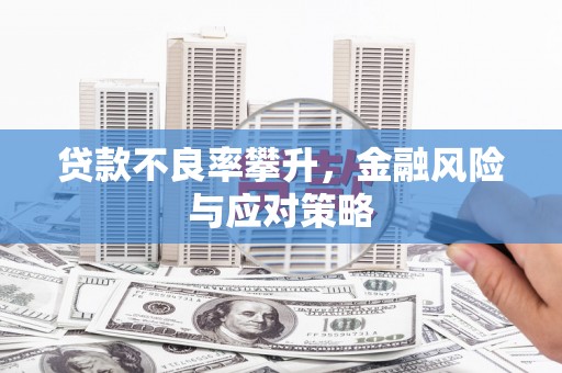 扶绥贷款不良率攀升，金融风险与应对策略